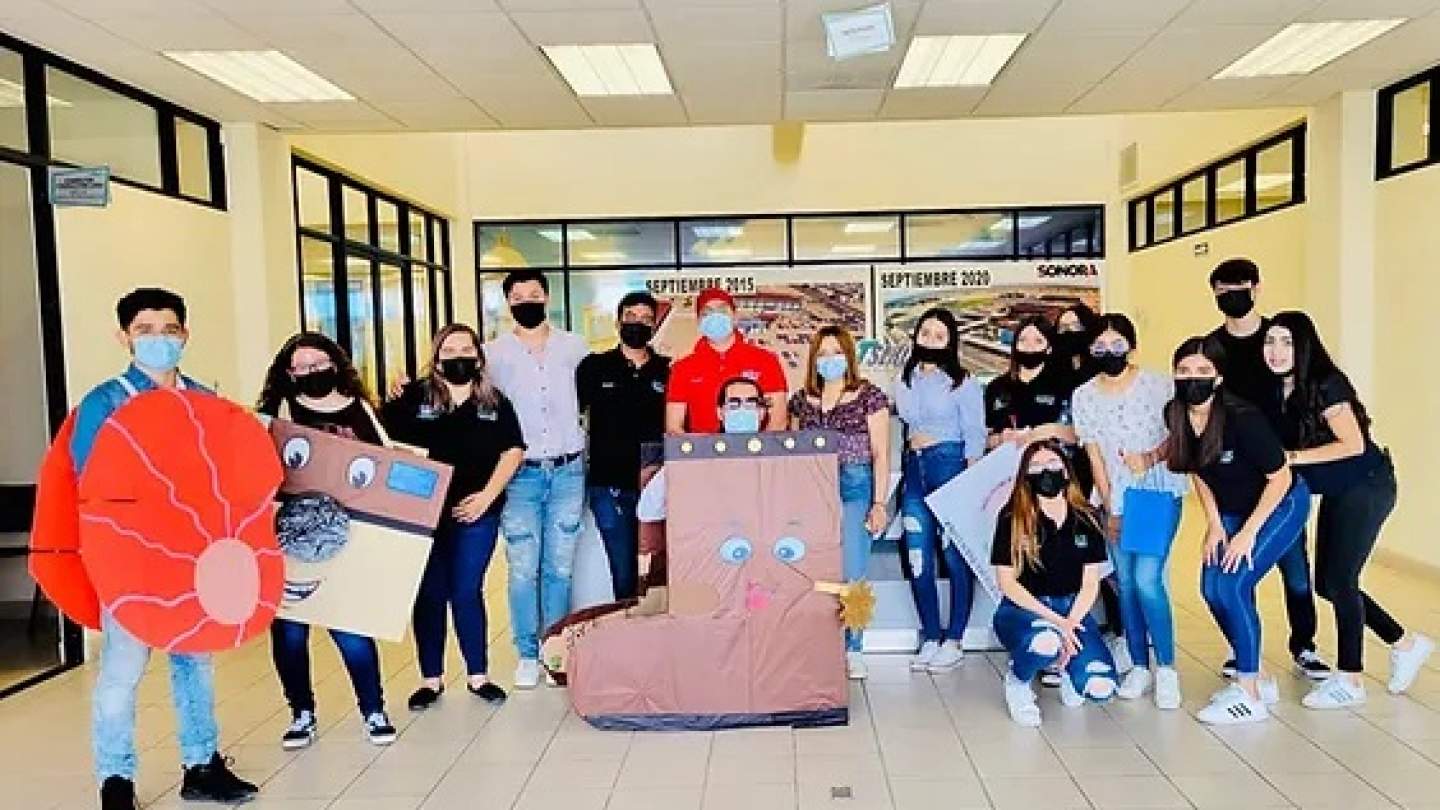  Lleva UTSLRC mensaje de hábitos saludables a niños y niñas de San Luis Río Colorado